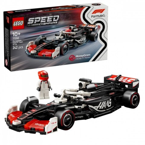 Klocki Speed Champions 77250 Bolid F1 MoneyGram Haas Team VF-24 LEGO
