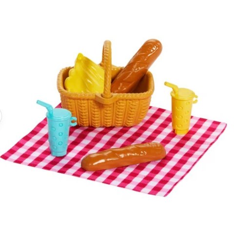 Lalka Barbie Rodzina i przyjaciele siostry na pikniku Mattel