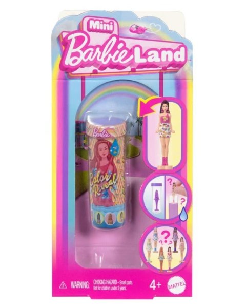 Mini Lalka Barbie Mini BarbieLand Color Reveal mix Mattel