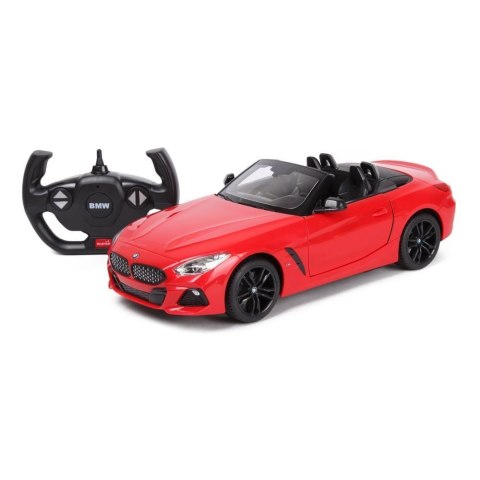 Samochód Zdalnie Sterowany R/C BMW Z4 Roadster Rastar 1:14 Czerwone Rastar
