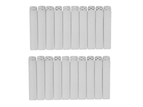 Pistolet Luminescencyjny Świeci w Ciemności Piankowe Naboje Dźwięk Zasięg 45 m LEAN Toys