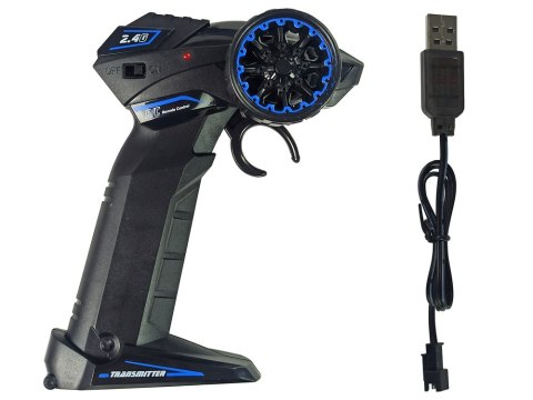 Terenowe Auto Off- Road Zdalnie Sterowane 2,4 GHz 1:16 Żółte LEAN Toys