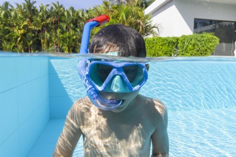 Zestaw Do Nurkowania Maska+Rurka Niebieska Bestway 24023 Bestway