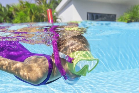 Zestaw Do Nurkowania Żółty Maska, Płetwy, Rurka Bestway 25039 Bestway