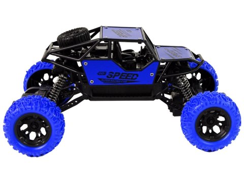 Auto Zdalnie Sterowane Terenowe R/C 1:18 Niebieskie LEAN Toys