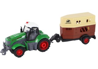 Traktor RC Ciągnik Zdalnie Sterowany Maszyna Rolnicza Przyczepa Pilot 1:24 LEAN Toys