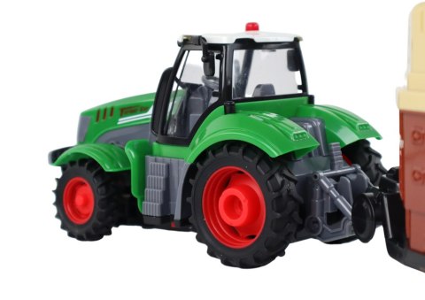 Traktor RC Ciągnik Zdalnie Sterowany Maszyna Rolnicza Przyczepa Pilot 1:24 LEAN Toys
