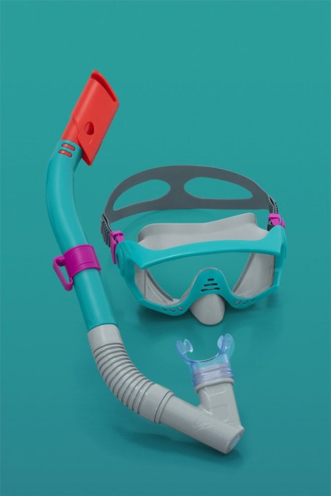 Zestaw Do Nurkowania Maska, Rurka, Płetwy Niebieski Bestway 25020 Bestway