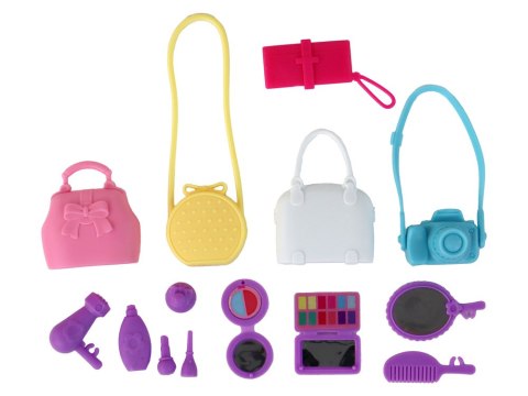 Zestaw Lalka Anlily Torebki Zestaw Do Stylizacji LEAN Toys