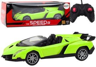Auto Samochód Sportowy Zdalnie Sterowany RC 1:18 Zielony LEAN Toys