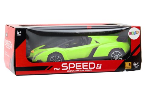Auto Samochód Sportowy Zdalnie Sterowany RC 1:18 Zielony LEAN Toys