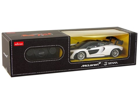 Auto Sportowe RC 1:18 Zdalnie Sterowany McLaren Senna Biały Rastar