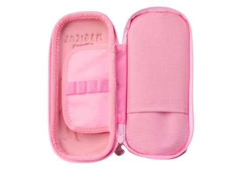 Piórnik Różowy Z Jednorożcem 3D Dwukomorowy 24 cm x 11 cm x 7 cm LEAN