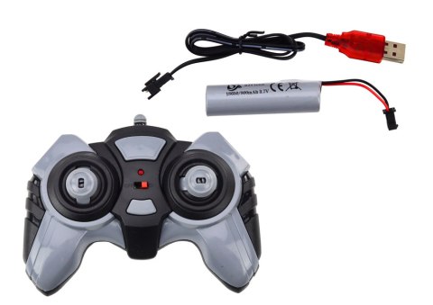 Traktor Zdalnie Sterowany RC 2.4G Dźwięki Biały LEAN Toys