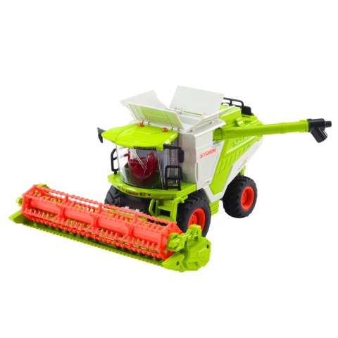 Kombajn Z Hederem Do Zboża 2w1 Zdalnie Sterowany RC Efekt Dymny 2.4G LEAN Toys