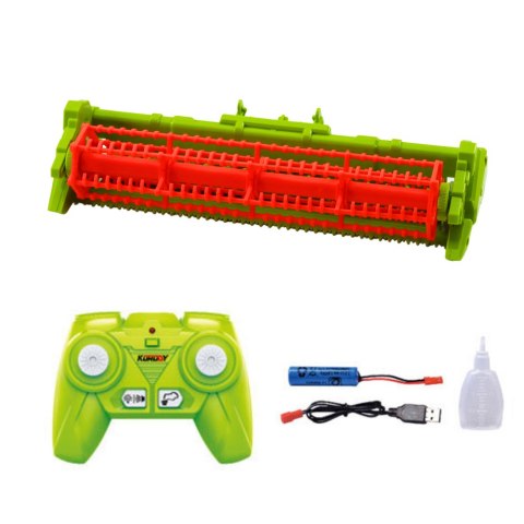 Kombajn Z Hederem Do Zboża 2w1 Zdalnie Sterowany RC Efekt Dymny 2.4G LEAN Toys