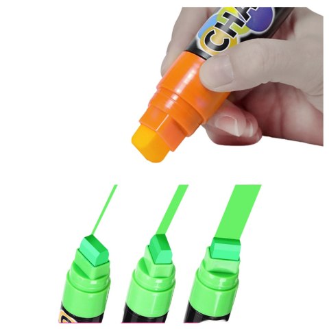 Markery Kredowe Kolorowe Wielofunkcyjne Zestaw 8szt LEAN