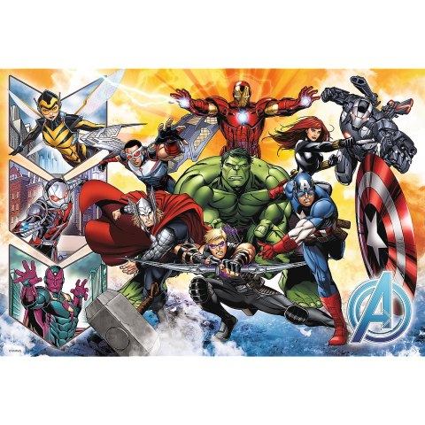 Puzzle - 100 - Siła Avengersów - Marvel Avengers - Trefl 16431 Trefl Puzzle