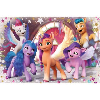 Puzzle - 24 Maxi - Wesoły dzień kucyków - My Little Pony - Trefl 14355 Trefl Puzzle