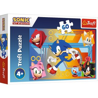 Puzzle - 60 - Sonic w akcji - Trefl 17387 Trefl Puzzle