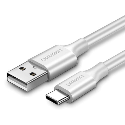 Kabel przewód USB-A - USB-C 3A QC 3.0 AFC FCP 1m - biały UGREEN