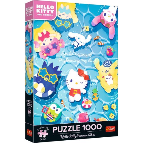 Puzzle - 1000 Premium Plus - Hello Kitty - Letni relaks - Trefl 12067 Trefl Puzzle