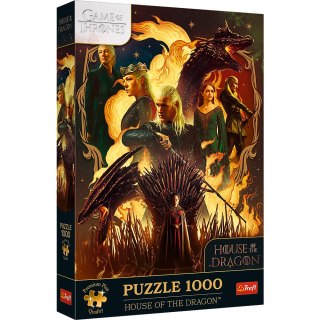 Puzzle - 1000 Premium Plus - Ród Smoka - Trefl 12068 Trefl Puzzle