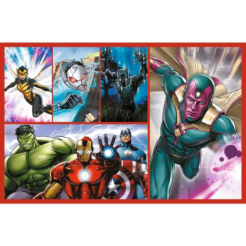 Puzzle - 2x70 - Zostań bohaterem - Avengers - Trefl 34439 Trefl Puzzle