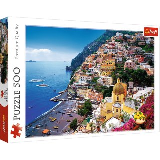Puzzle - 500 - Positano - Wybrzeże Amalfickie - Włochy - Trefl 37145 Trefl Puzzle