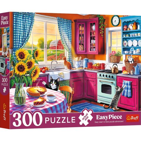Puzzle - 300 EasyPiece - Poranek w kuchni - Trefl 23102 Trefl Puzzle