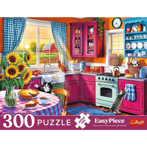 Puzzle - 300 EasyPiece - Poranek w kuchni - Trefl 23102 Trefl Puzzle