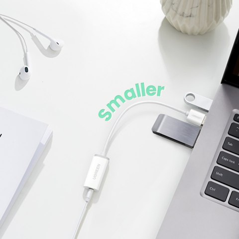 Kabel przewód USB-A - USB-C QC 3.0 3A 3m - biały UGREEN