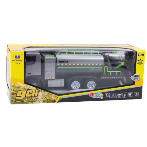 Ciężarówka Cysterna Z Rozpylaczem Wody Zdalnie Sterowana RC Huina 1:18 HUINA