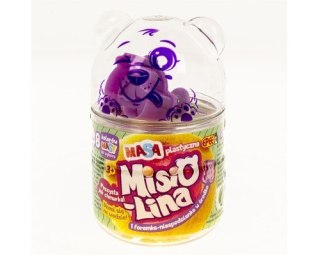 Masa plastyczna Misiolina 60g 1 fo remka Pomarańczowa Epee