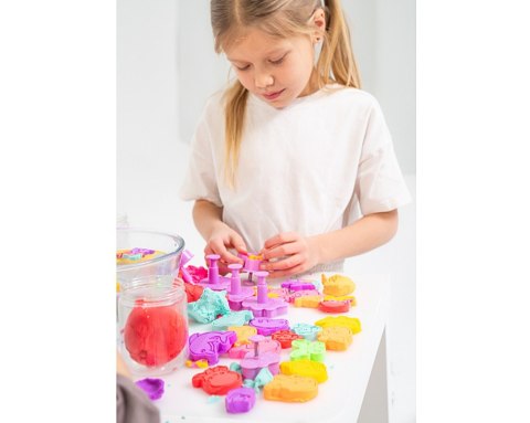 Masa plastyczna Misiolina 60g 1 foremka Czerwona Epee