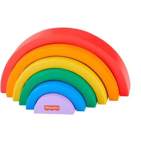 Drewniana tęcza do układania Fisher Price