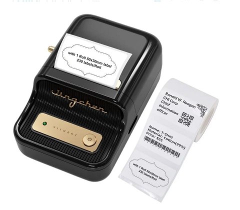 Drukarka etykiet B21S czarna Niimbot