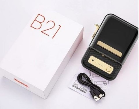 Drukarka etykiet B21S czarna Niimbot