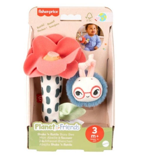 Grzechotki sensoryczne Planet Friends Fisher Price