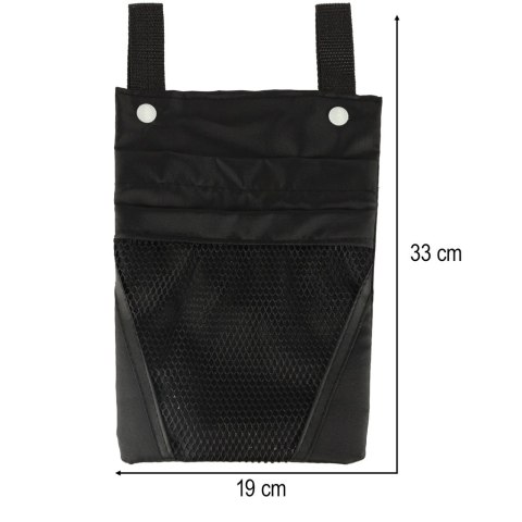 Torba na rower hulajnogę kierownicę telefon sakwa rowerowa czarna Kik Sp. z o. o. Sp. k.