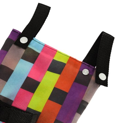 Torba na rower hulajnogę kierownicę telefon sakwa rowerowa kolorowa kratka Kik Sp. z o. o. Sp. k.