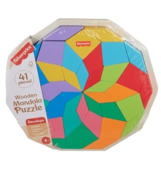 Wood Mandala Układanka Puzzle Fisher Price