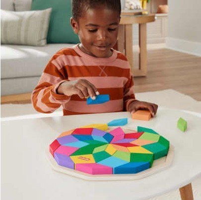 Wood Mandala Układanka Puzzle Fisher Price