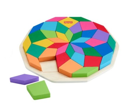 Wood Mandala Układanka Puzzle Fisher Price