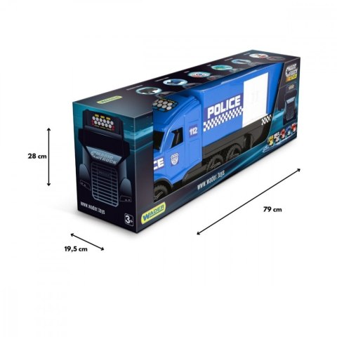 Pojazd Magic Truck Action Policja Wader
