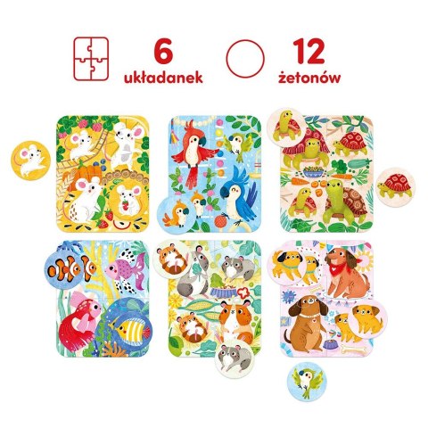 Puzzle Myszka i przyjaciele CzuCzu