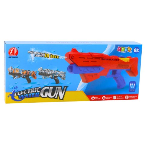 Karabin Na Wodę Elektryczny Automatyczny Niebieski Zasięg 10m LEAN Toys