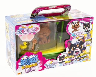 Figurka Brudaski w kąpieli Kotki Zestaw Łazienka, Tytus Epee