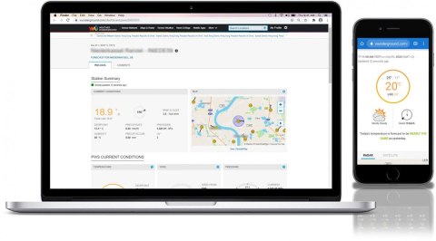 Pofesjonalna stacja pogody z Wifi SWS 9898 WiFI czujnik 5w1 Sencor