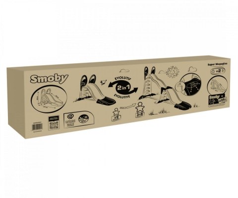 Zjeżdżalnia Megagliss 2 w 1 Smoby